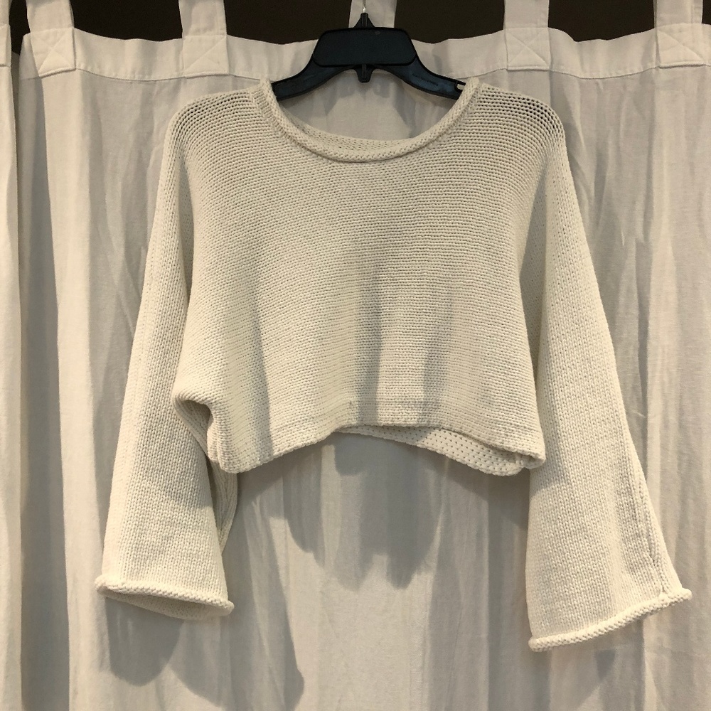 cropped sweater